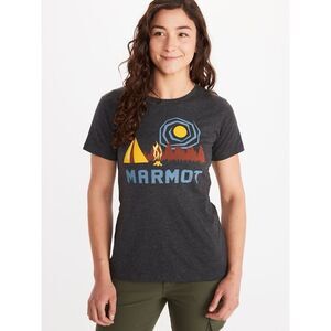 Marmot Women's Elliston SS Tee - Small - Charcoal Heather Size S